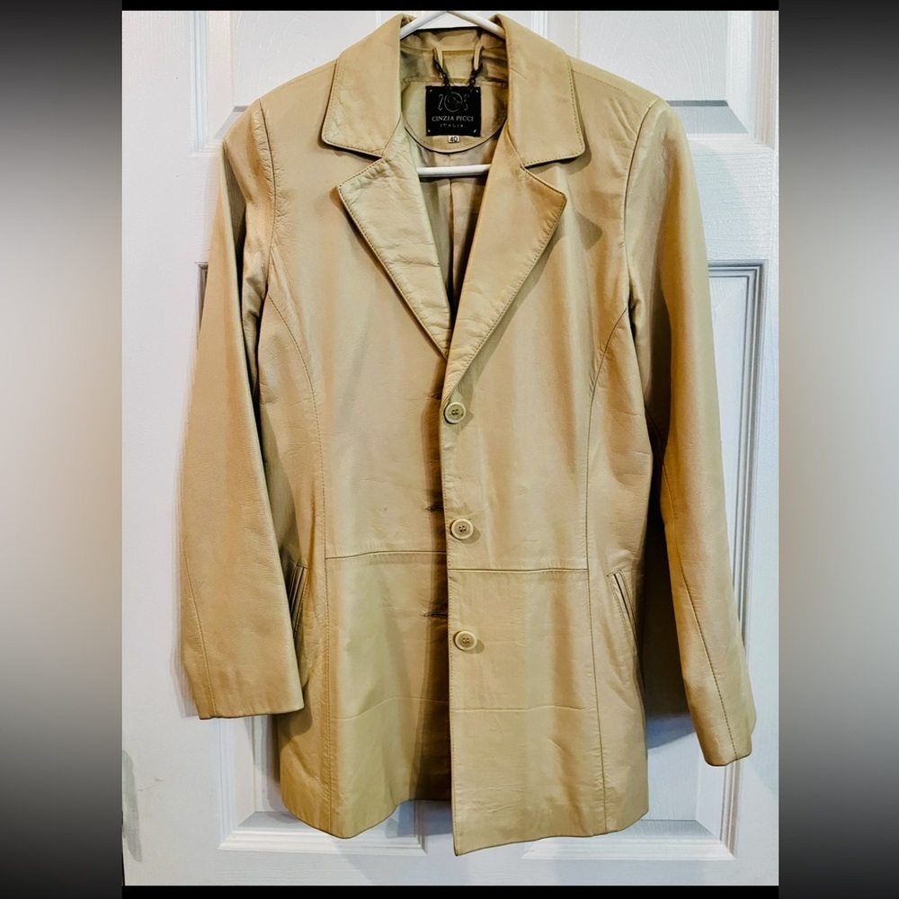 Leather jacket Cinzia Pizzi Y2K